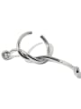 thumb Brass  Minimalist Line  Cross-knotted ear clips  Single Earring 4