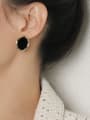 thumb Zinc Alloy Resin Geometric Minimalist Stud Earring 1