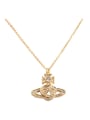 thumb Brass Cubic Zirconia Star Trend Necklace 0