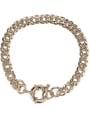 thumb Brass  Hollow Geometric Vintage  Simple and versatile chain bracelet 2