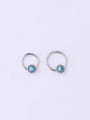 thumb Stainless steel Turquoise Geometric Vintage Nose Rings 4
