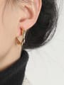 thumb Brass Geometric Vintage Earring 1