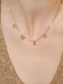 thumb Custom Stainless steel Minimalist Name Necklace Chain 3