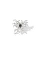 thumb Brass Cubic Zirconia Shaped Spider Hip Hop Band Ring 0