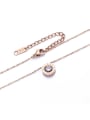 thumb Stainless steel Round Dainty Necklace 2