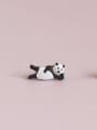 thumb Alloy Enamel Panda Minimalist Stud Earring 3