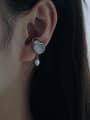 thumb Brass Shell Geometric Vintage Single Earring 1