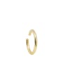 thumb Copper Minimalist  Smooth Oval Minimalist Free Size Band Fashion Ring 3