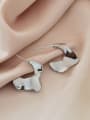 thumb Brass Geometric Minimalist Stud Earring 2