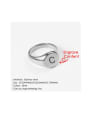 thumb Stainless steel Round Minimalist Band Ring 3