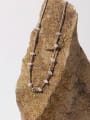 thumb Titanium Steel Natural Stone Geometric Vintage Necklace 2