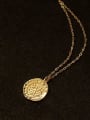 thumb Brass Coin Vintage pendant Necklace 2