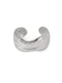 thumb Brass Geometric Artisan Stud Earring(Single) 4