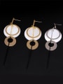 thumb Copper Acrylic Tassel Minimalist Drop Trend Korean Fashion Earring 3