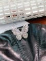 thumb Alloy+ Rhinestone White Butterfly Trend Ring 0