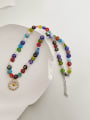 thumb Alloy Resin Flower Trend Beaded Necklace 2
