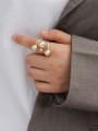thumb Copper Ball Trend Statement Fashion Ring 0
