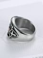 thumb Stainless steel cross  Vintage Band Ring 4