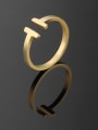 thumb Titanium  Minimalist Band Ring 0