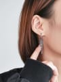 thumb Titanium Steel Geometric Minimalist Single Earring 1