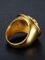 thumb Titanium Round Vintage Band Ring For Men 2