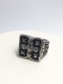 thumb Stainless steel Cross Vintage Band Ring 1