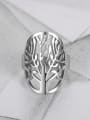 thumb Stainless steel Tree of Life Vintage Band Ring 0