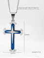 thumb Stainless steel Cross Minimalist Regligious Necklace 4