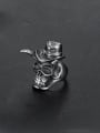 thumb Stainless steel Skull Vintage Band Ring 0