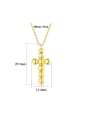 thumb Stainless steel Cross Trend Regligious Necklace 2