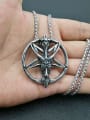 thumb Titanium Star Hip Hop Necklace For Men 1