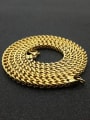 thumb Titanium Steel Hollow Geometric Chain Vintage Cable Chain For Men 1