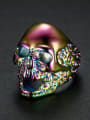 thumb Stainless steel Skull Vintage Band Ring 2