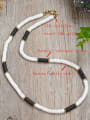 thumb Stainless steel Natural Stone Geometric Bohemia Beaded Necklace 3