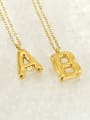 thumb Stainless steel Letter Hip Hop Necklace 1