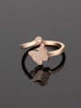thumb Titanium Simple butterfly  Band Ring 1