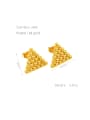 thumb Stainless steel Bead Geometric Hip Hop Stud Earring 2