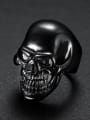 thumb Stainless steel Skull Vintage Band Ring 3
