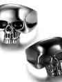 thumb Stainless steel Skull Vintage Band Ring 4