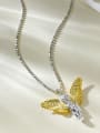 thumb 925 Sterling Silver Angel Vintage Necklace 2