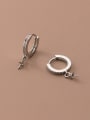 thumb S925 silver electroplating inlaid zircon with sticky bead holder 0