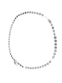 thumb 925 Sterling Silver Smooth Round Minimalist Necklace 3
