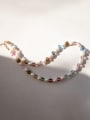 thumb Freshwater Pearl Multi Color Bohemia Handmade Beading Necklace 1