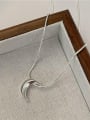 thumb 925 Sterling Silver Moon Vintage Necklace 2