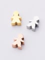 thumb Stainless steel mirror polished figure little girl small hole beads DIY bracelet jewelry accessories 1