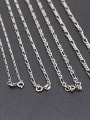 thumb 925 Sterling Silver Trend Link Necklace 0