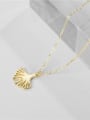 thumb 925 Sterling Silver Leaf Minimalist Necklace 3