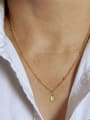thumb 925 Sterling Silver Water Drop Minimalist Necklace 1