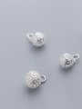 thumb 925 Sterling Silver Ball Charm Diameter : 10 and 12mm 1