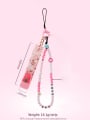 thumb Handmade beaded flower and fruit mobile phone lanyard Mobile Accessories 3